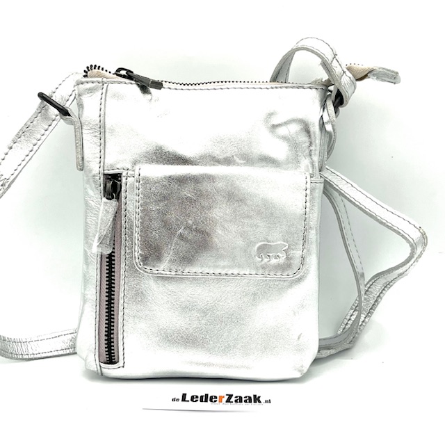 Fijne soepel lederen tas voor haar.

Afmetingen:
Hoogte 21cm x breed 17cm x diep 2.5