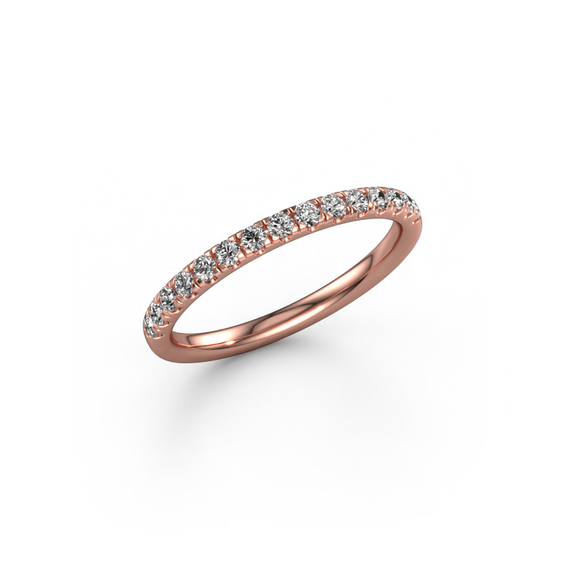 Deze alliance ring van Louis Bros is vervaardigd uit 14 karaat Rosegoud (2.0 gr.) en is gezet met 14 briljant geslepen diamanten met een totaalgewicht van 0.35 ct.

Verkrijgbaar vanaf 0.10crt .
Leverbare goudkleuren: 14/18kts geelgoud, 14/18kts witgoud, 14/18kts roségoud en alle bicolor combinaties.