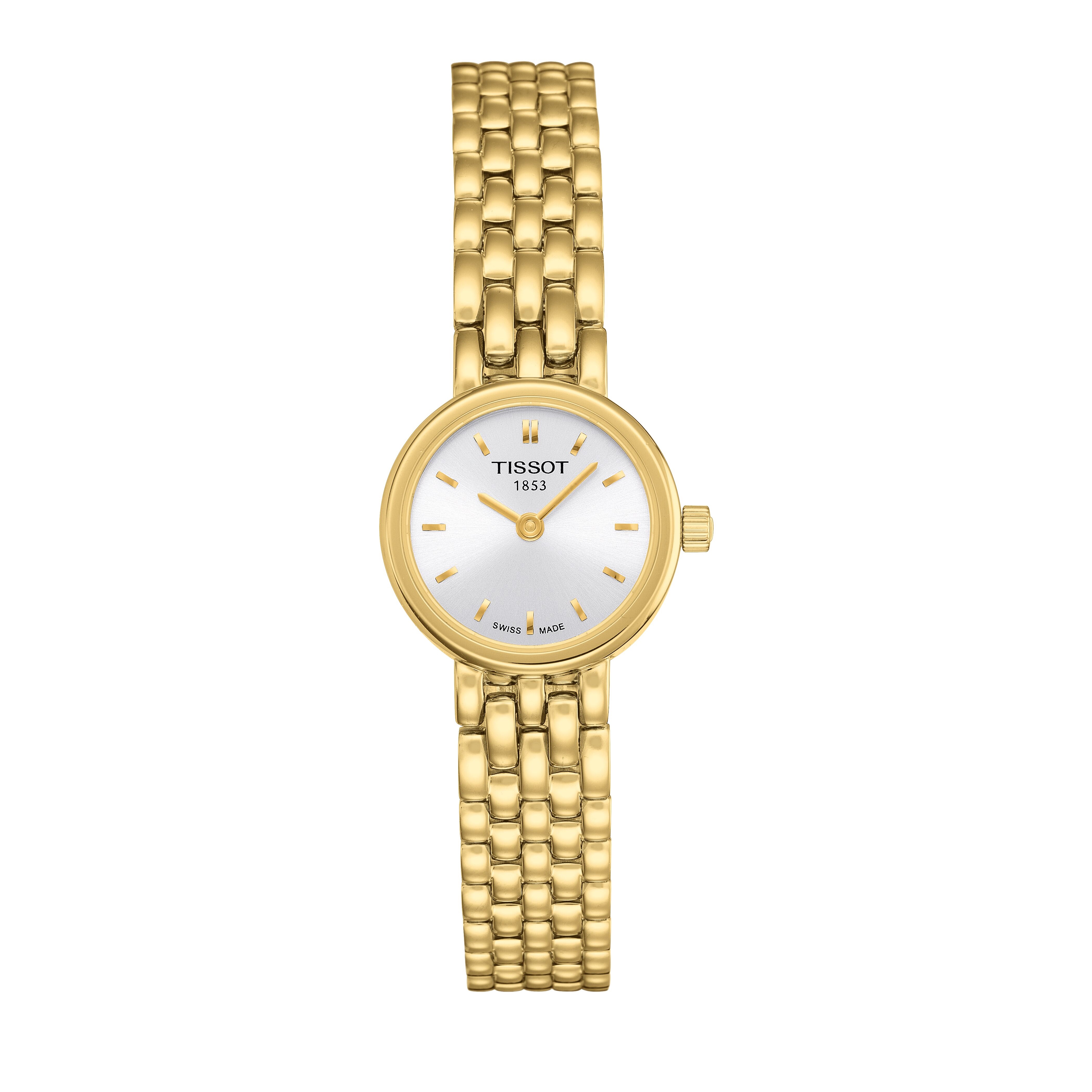 Tissot - Lovely doubé dames brac. met saffierglas - T0580093303100