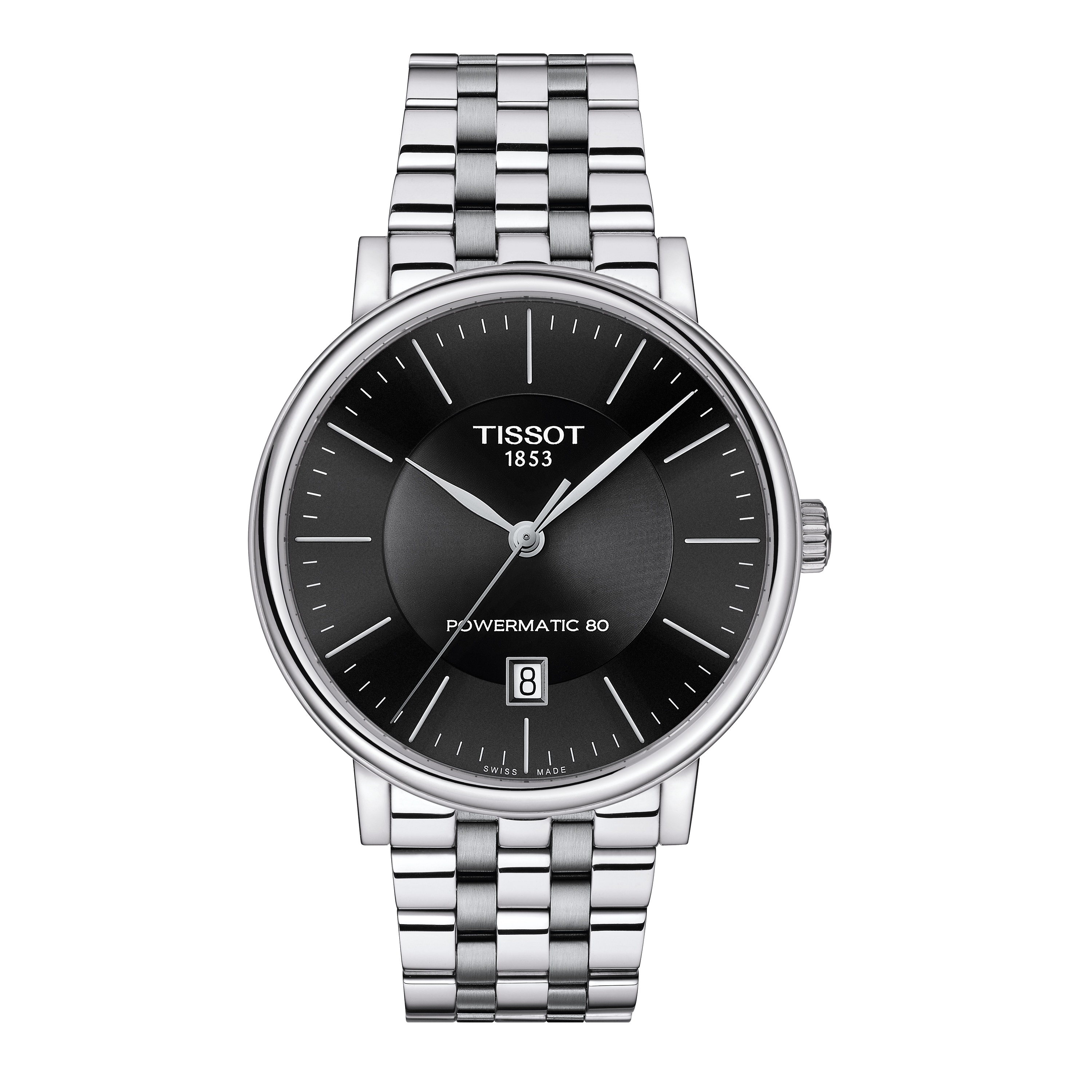 Tissot - Carson Automaat Powermatic 80 Saffierglas 50m WR