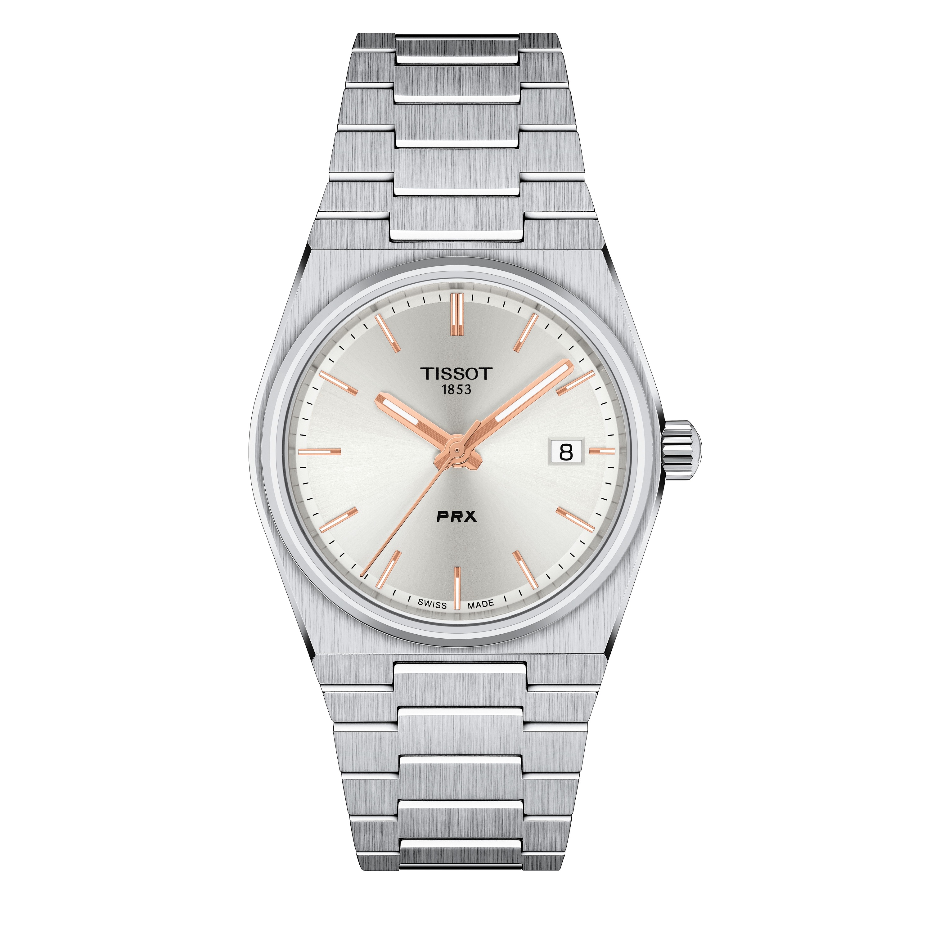 Tissot - PRX, 100m WR, Saffierglas, Quartz, 35mm - T1372101103100