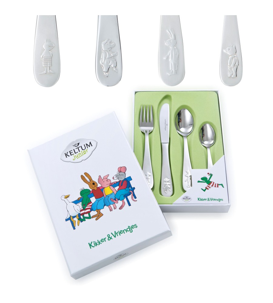 van Kempen & Begeer Junior 4-delig kinderbestek