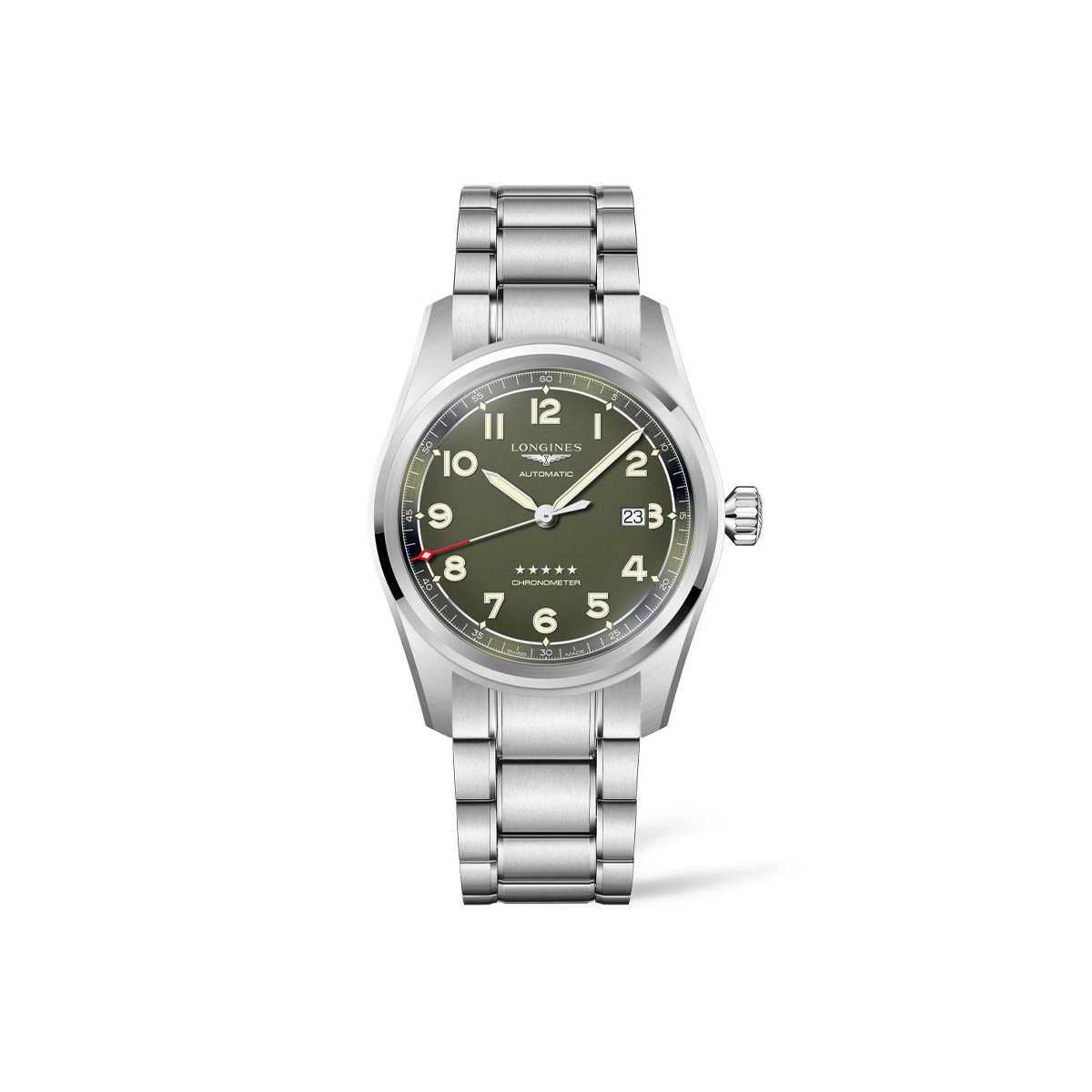 Dit Longines horloge behoort tot de Longines Spirit collectie.
Referentienummer: L3.811.4.03.6
Caliber: L888.4

