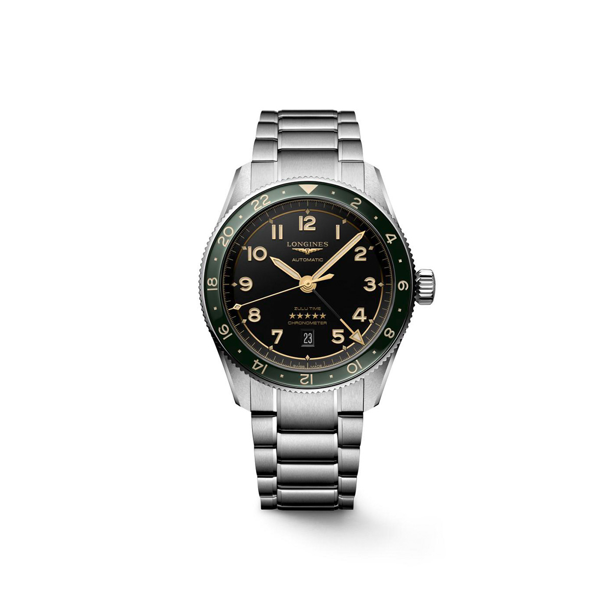 
Dit Longines horloge behoort tot de Longines Spirit collectie.
Referentienummer: L3.812.4.63.6
Caliber: L844.4
