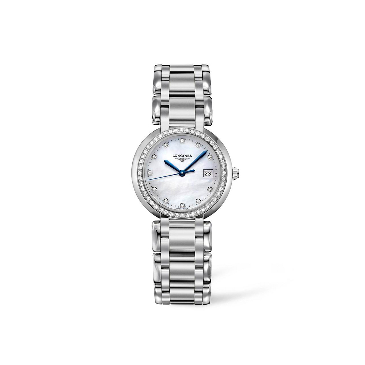 Dit Longines horloge behoort tot de Longines Primaluna collectie.
Referentienummer: L8.112.0.87.6
Caliber: Quartz
