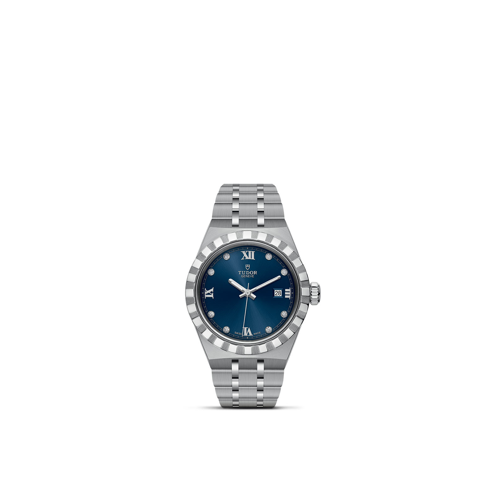 Dit Tudor horloge behoort tot de Tudor Royal collectie.
Referentienummer: M28300-0007
Calibre: T201