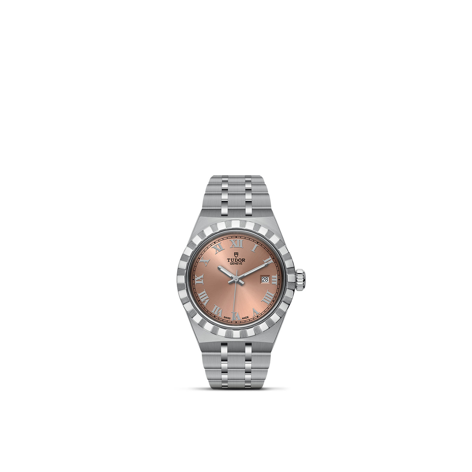 Dit Tudor horloge behoort tot de Tudor Royal collectie.
Referentienummer: M28300-0008
Calibre: T201