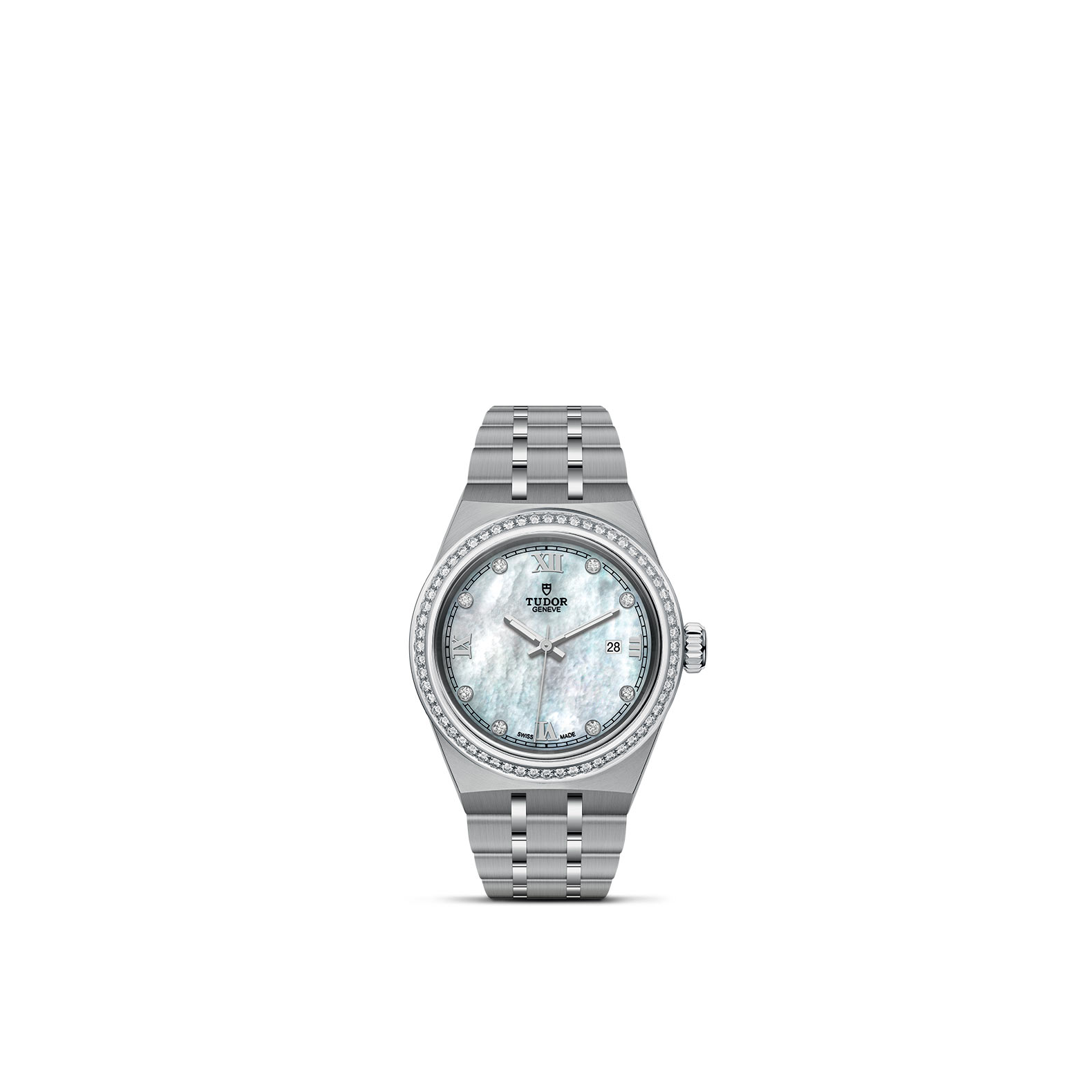Dit Tudor horloge behoort tot de Tudor Royal collectie.
Referentienummer: M28320-0001
Calibre: T201