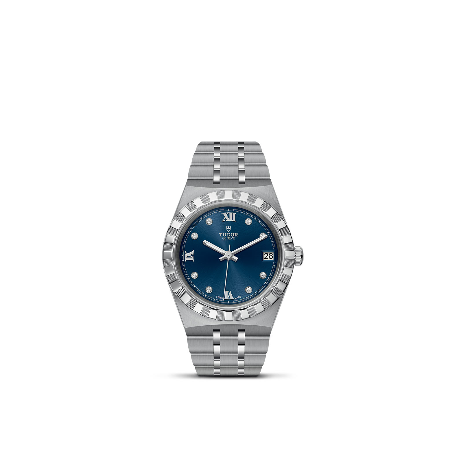 Dit Tudor horloge behoort tot de Tudor Royal collectie.
Referentienummer: M28400-0007
Calibre: T601