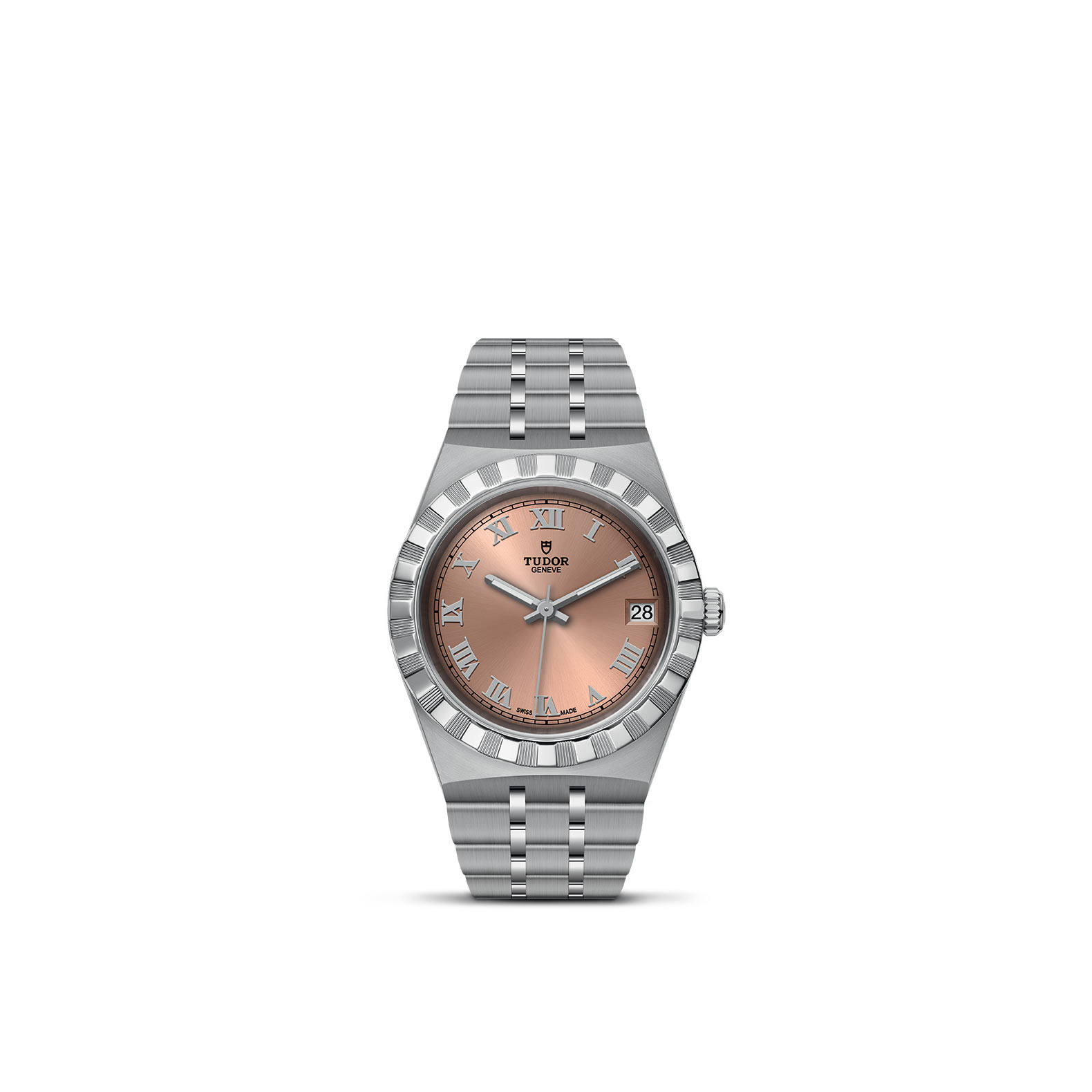Dit Tudor horloge behoort tot de Tudor Royal collectie.
Referentienummer: M28400-0009
Calibre: T601