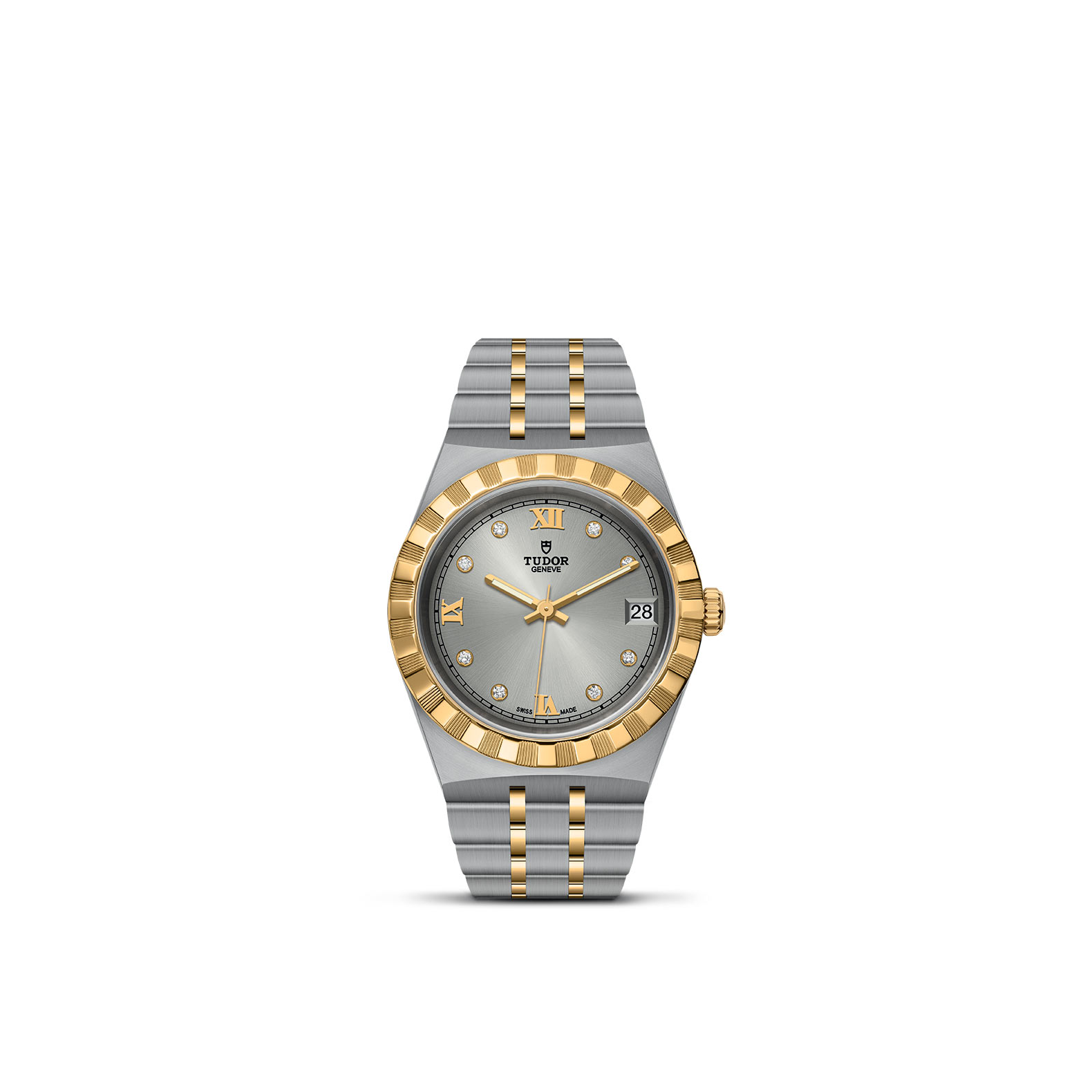 Dit Tudor horloge behoort tot de Tudor Royal collectie.
Referentienummer: M28403-0002
Calibre: T601