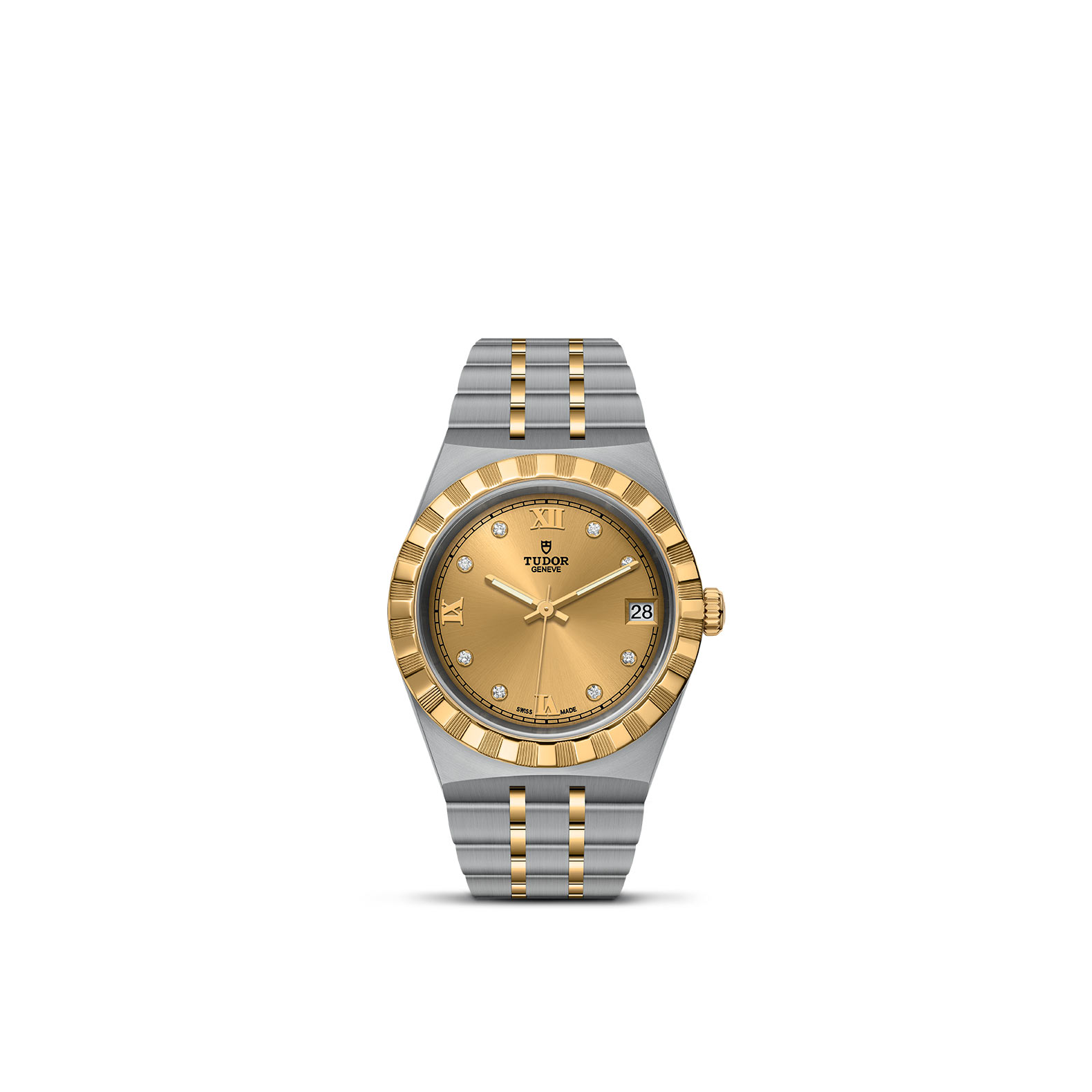 Dit Tudor horloge behoort tot de Tudor Royal collectie.
Referentienummer: M28403-0006
Calibre: T601
