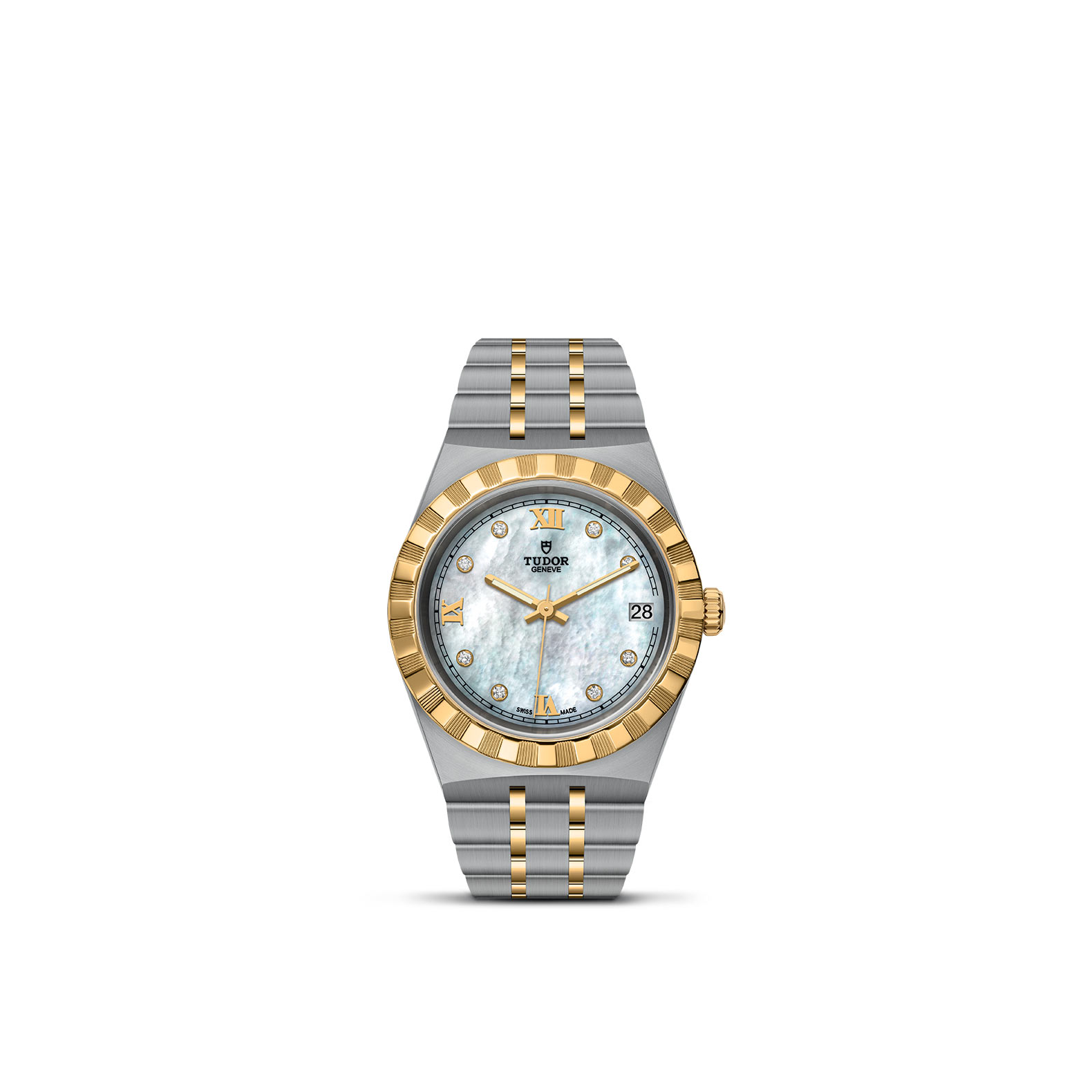 Dit Tudor horloge behoort tot de Tudor Royal collectie.
Referentienummer: M28403-0007
Calibre: T601
