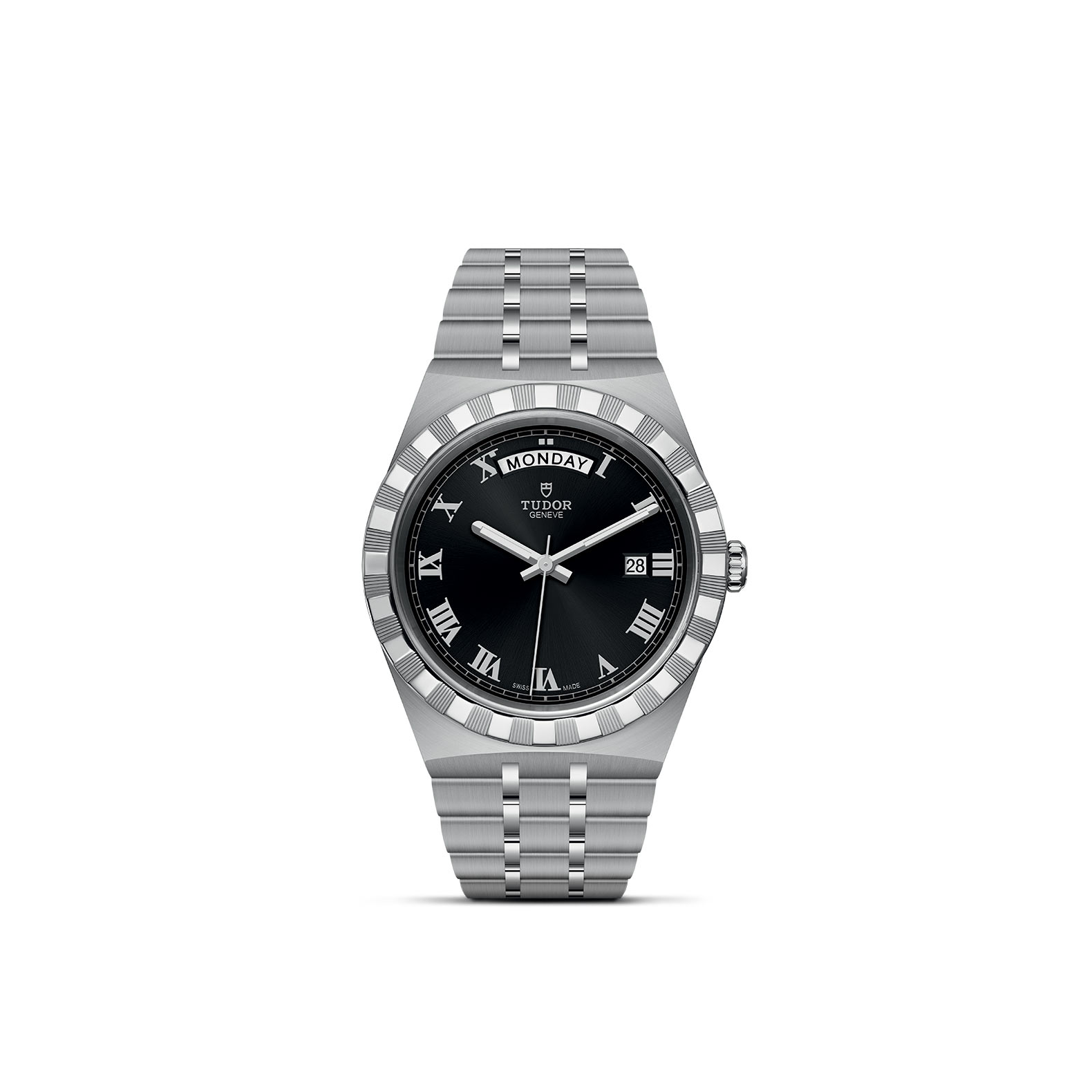 Dit Tudor horloge behoort tot de Tudor Royal collectie.
Referentienummer: M28600-0003
Calibre: T603