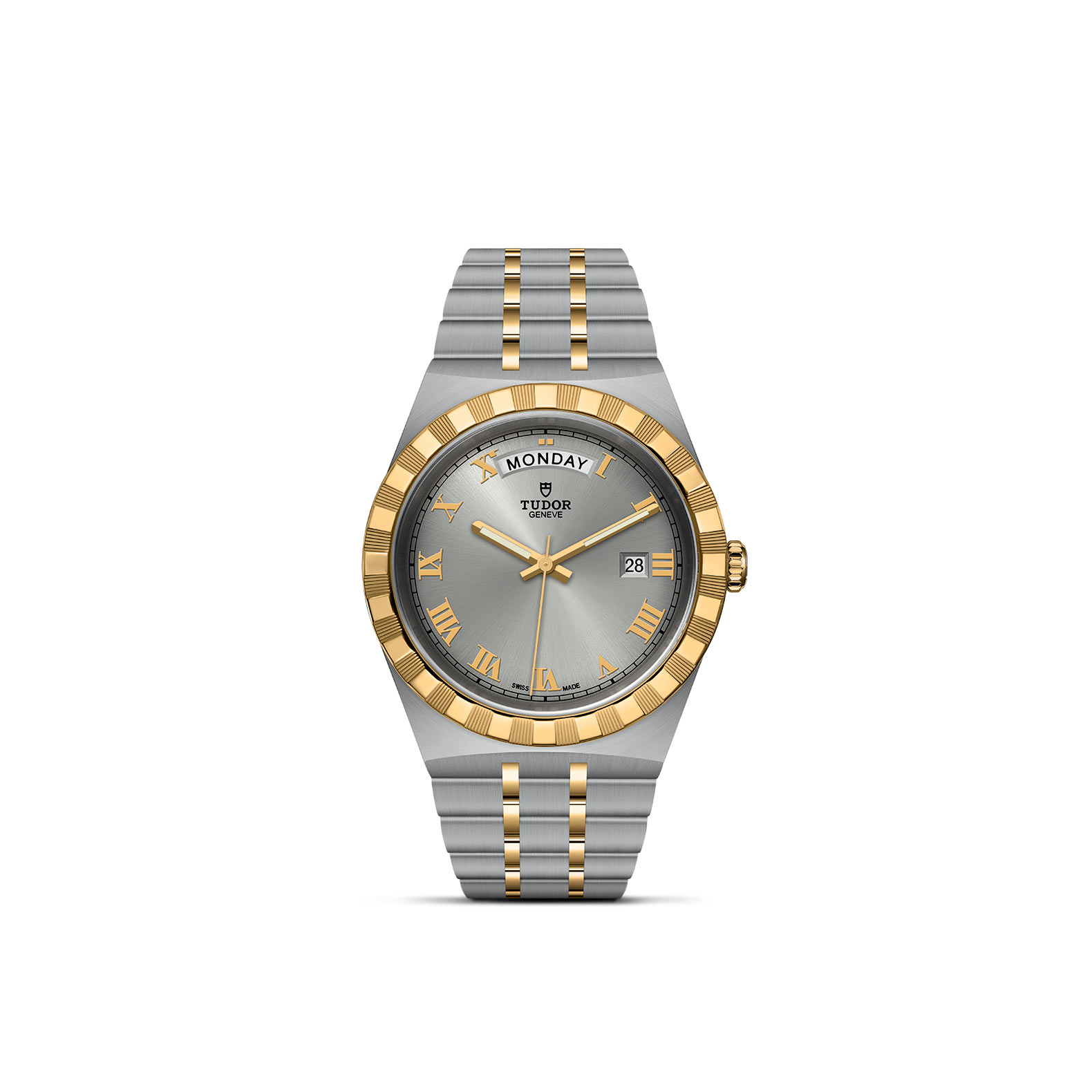 Dit Tudor horloge behoort tot de Tudor Royal collectie.
Referentienummer: M28603-0001
Calibre: T603