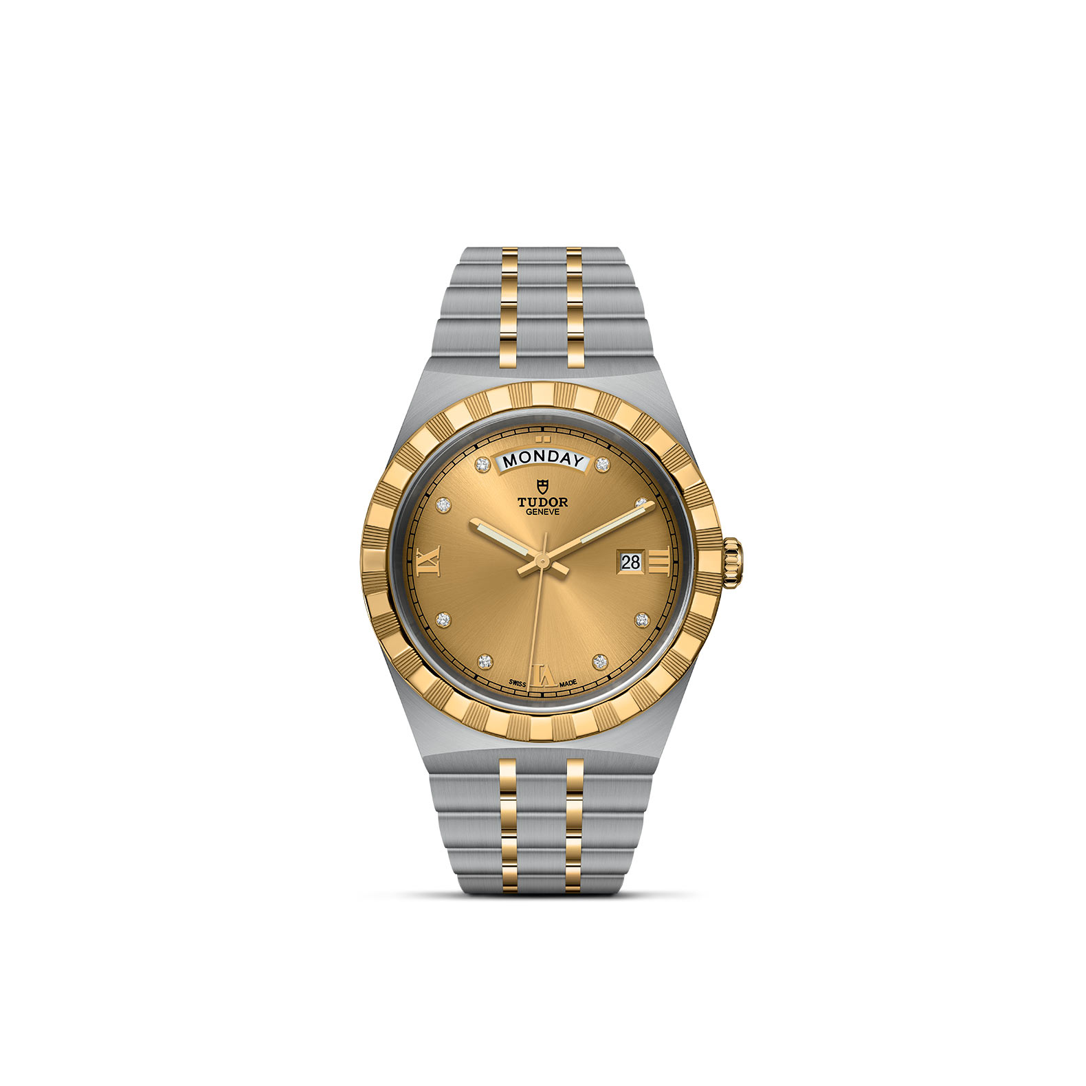 Dit Tudor horloge behoort tot de Tudor Royal collectie.
Referentienummer: M28603-0006
Calibre: T603
