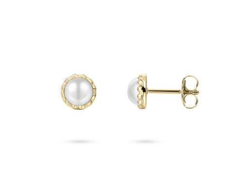 Mini Bead Pearl Ear Studs | 4 MM