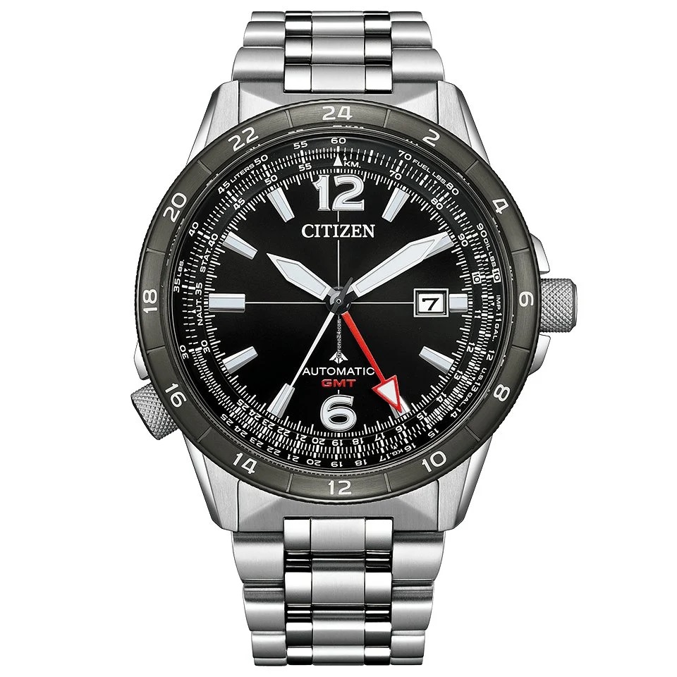 Citizen - Promaster Air Automaat Cal. 9054 GMT 200m WR, Saffierglas