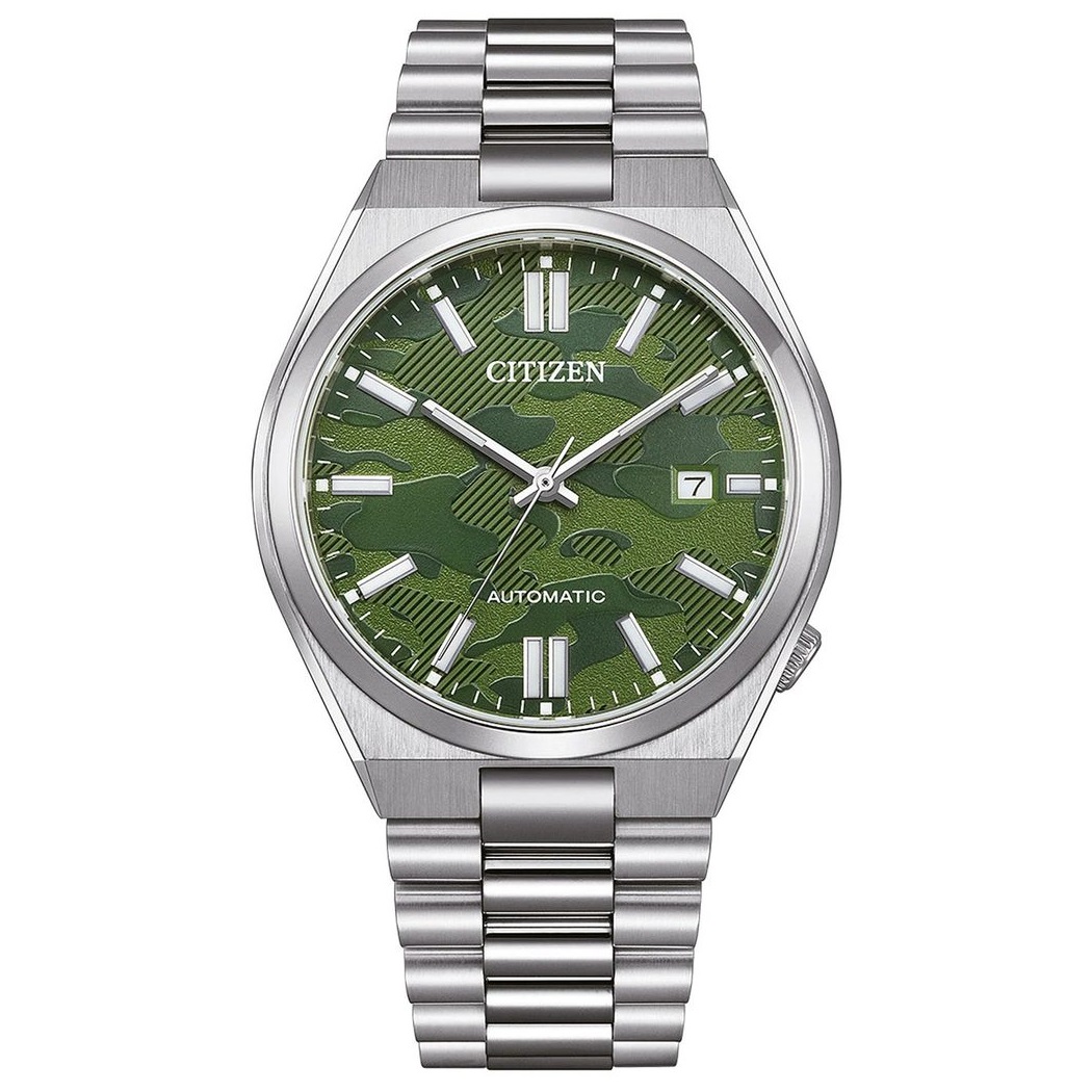 Citizen - Tsuyosa Automaat Cal: 8210 50m WR, Saffierglas - NJ0159-86X
