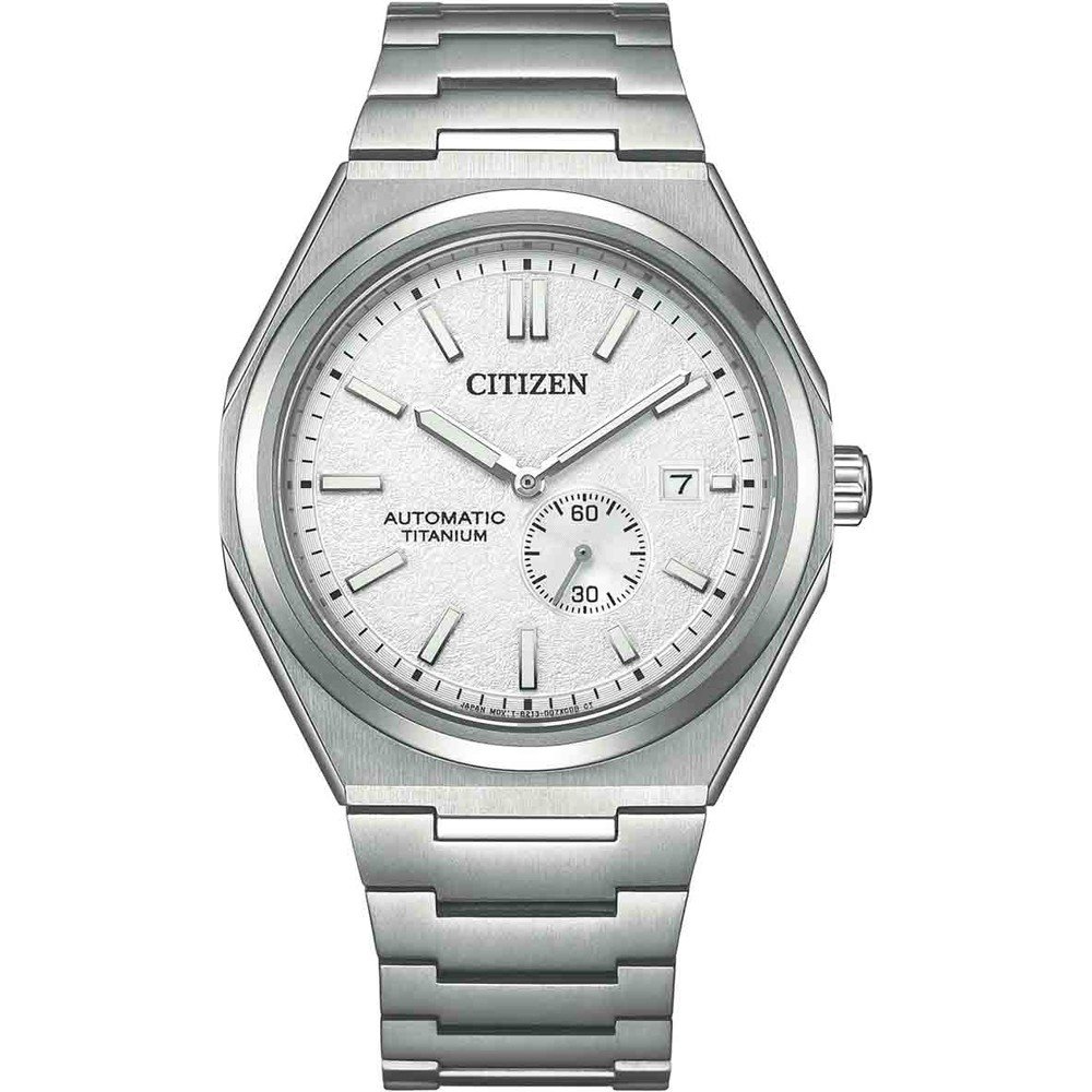 Citizen NJ0180-80A Titanium automatic blauw