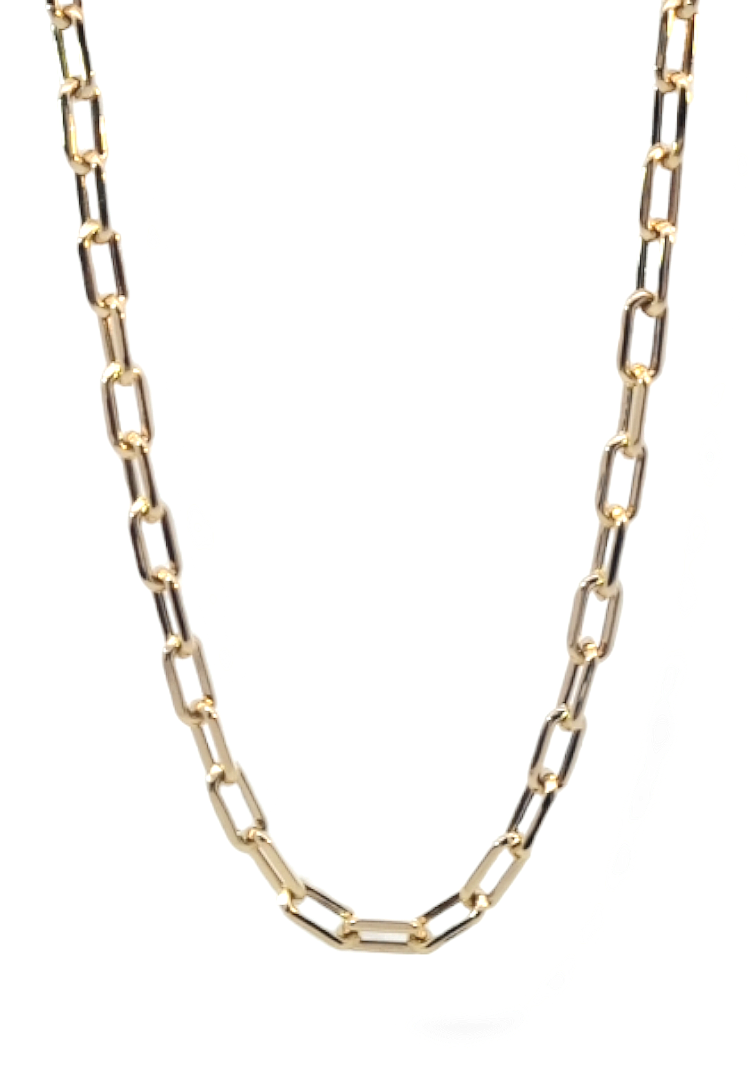 Dit collier van Louis Bros is vervaardigd uit 14 karaat geelgoud (12.54 gr.). Het collier heeft een dikte schakel van 6 mm. en een lengte van 50 cm. Deze prachtige schakel kan symbool staan voor een aaneenschakeling van bijzondere momenten in je leven, die je graag wilt koesteren. De armband of het collier wordt op deze manier een dierbaar sieraad wat je elke dag wilt dragen. Deze collier is stijlvol, eenvoudig en gemakkelijk te combineren. De sieraden vormen enerzijds een prachtige basis voor een minimalistische look, of kunnen anderzijds uitgebreid worden met verschillende type sieraden voor een rijke en of een feestelijke uitstraling.