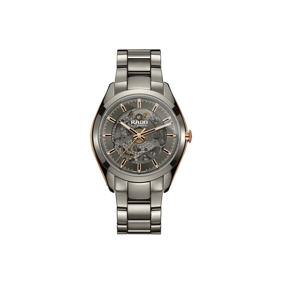 Dit Rado horloge behoort tot de Rado HyperChrome collectie.
Referentienummer: R32027962
Movement type: Automatic
