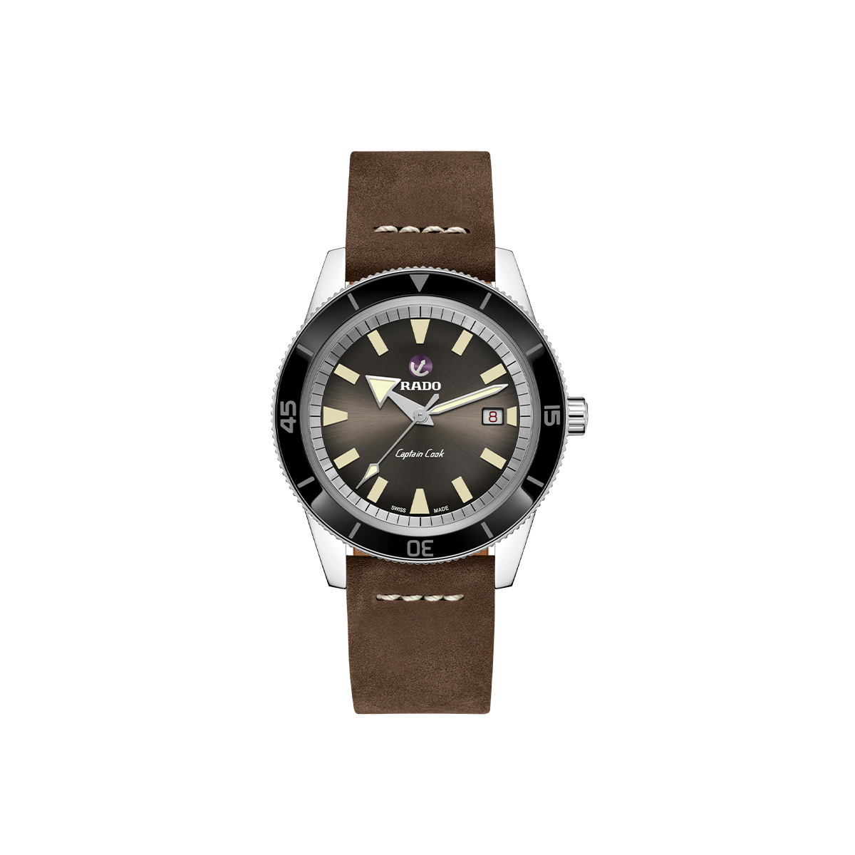 Dit Rado horloge behoort tot de Rado Captain Cook collectie.
Referentienummer: R32505305
Calibre: R763
