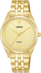 LORUS DAMES POLSHORLOGE GOUD KLEURIG.