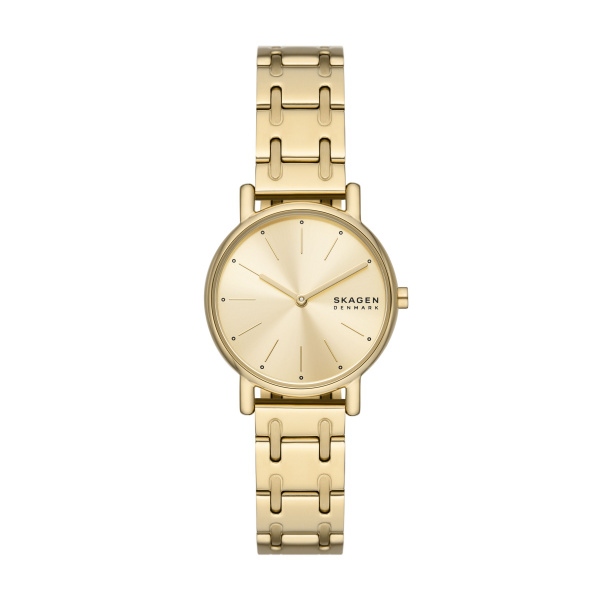 Skagen goudkleurig dameshorloge