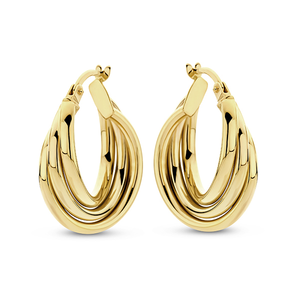 Dit zijn oorbellen van het merk Swing Jewels gemaakt voor dames.