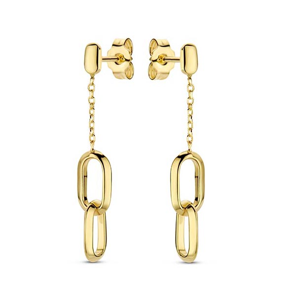 Dit zijn oorbellen van het merk Swing Jewels gemaakt voor dames.