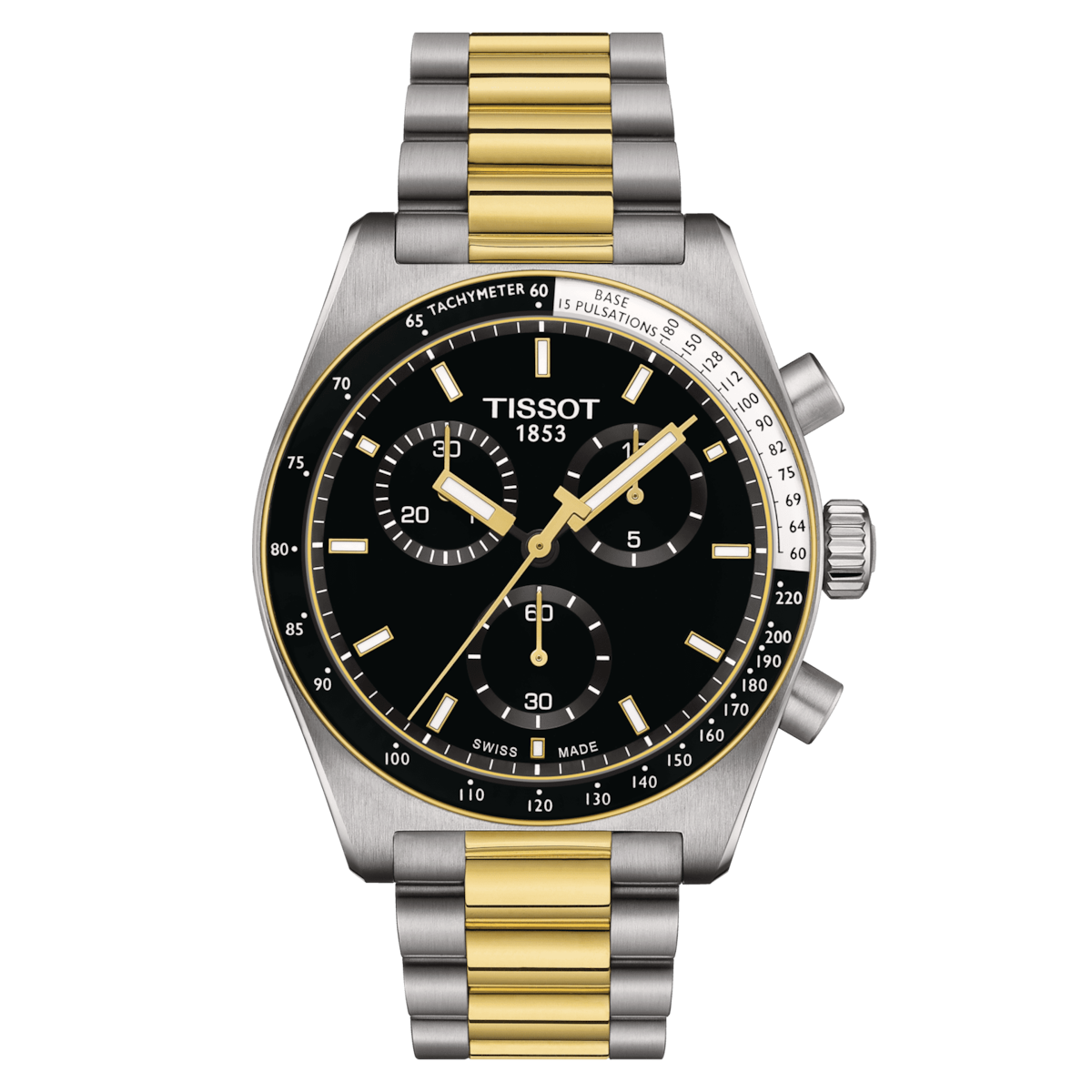 Tissot - PR516 Chronograaf Quartz, 100m WR Saffierglas