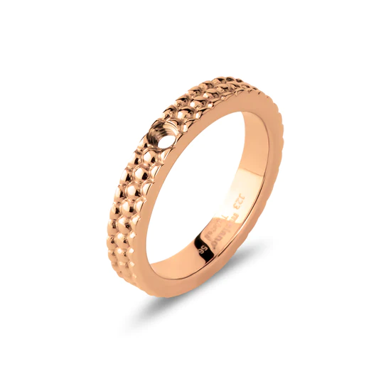 Melano Twisted ring Tola, rosékleurig