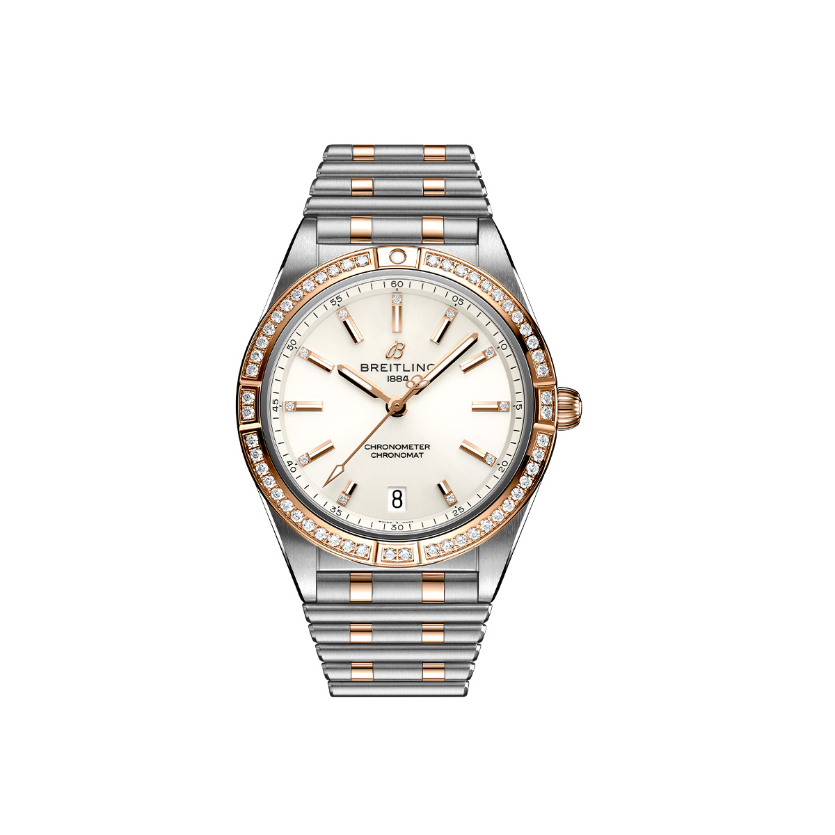 Dit Breitling horloge behoort tot de Breitling Chronomat collectie. 
Referentienummer: U10380591A1U1
Caliber: Breitling 10
