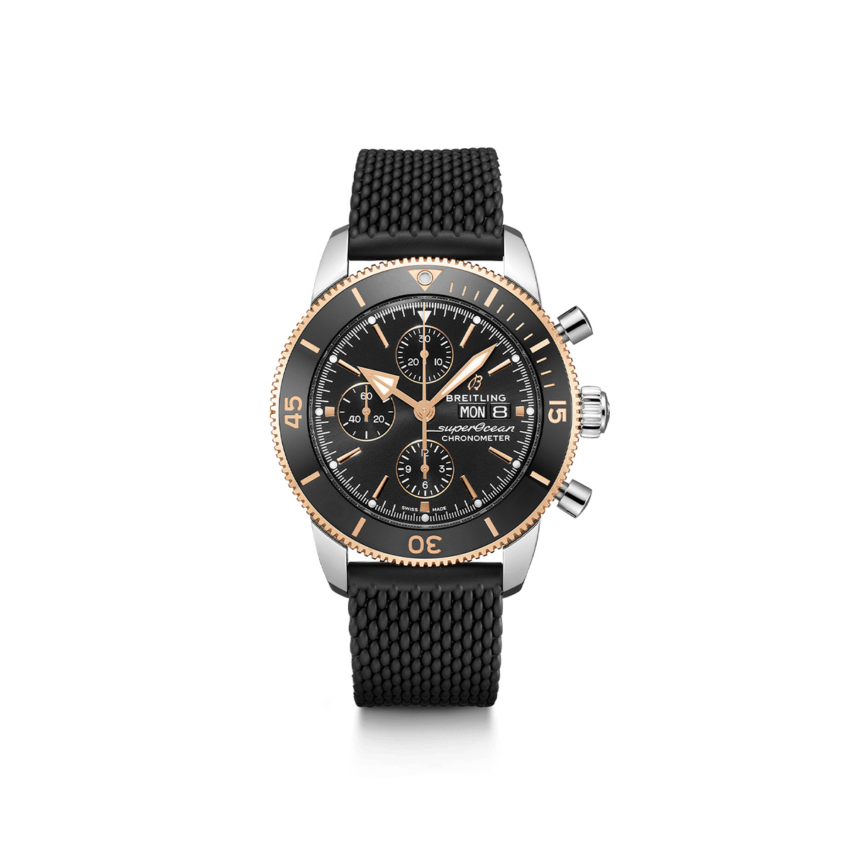 Dit Breitling horloge behoort tot de Breitling Superocean Heritage collectie. 
Referentienummer: U13313121B1S1
Caliber: Breitling B13
