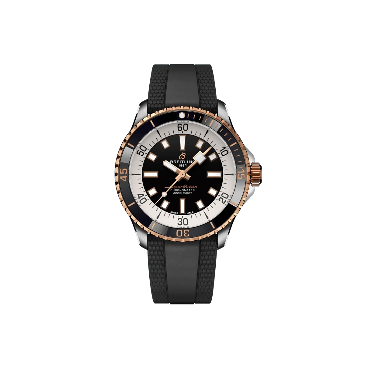Dit Breitling horloge behoort tot de Breitling Superocean collectie. 
Referentienummer: U17375211B1S1
Caliber: Breitling 17
