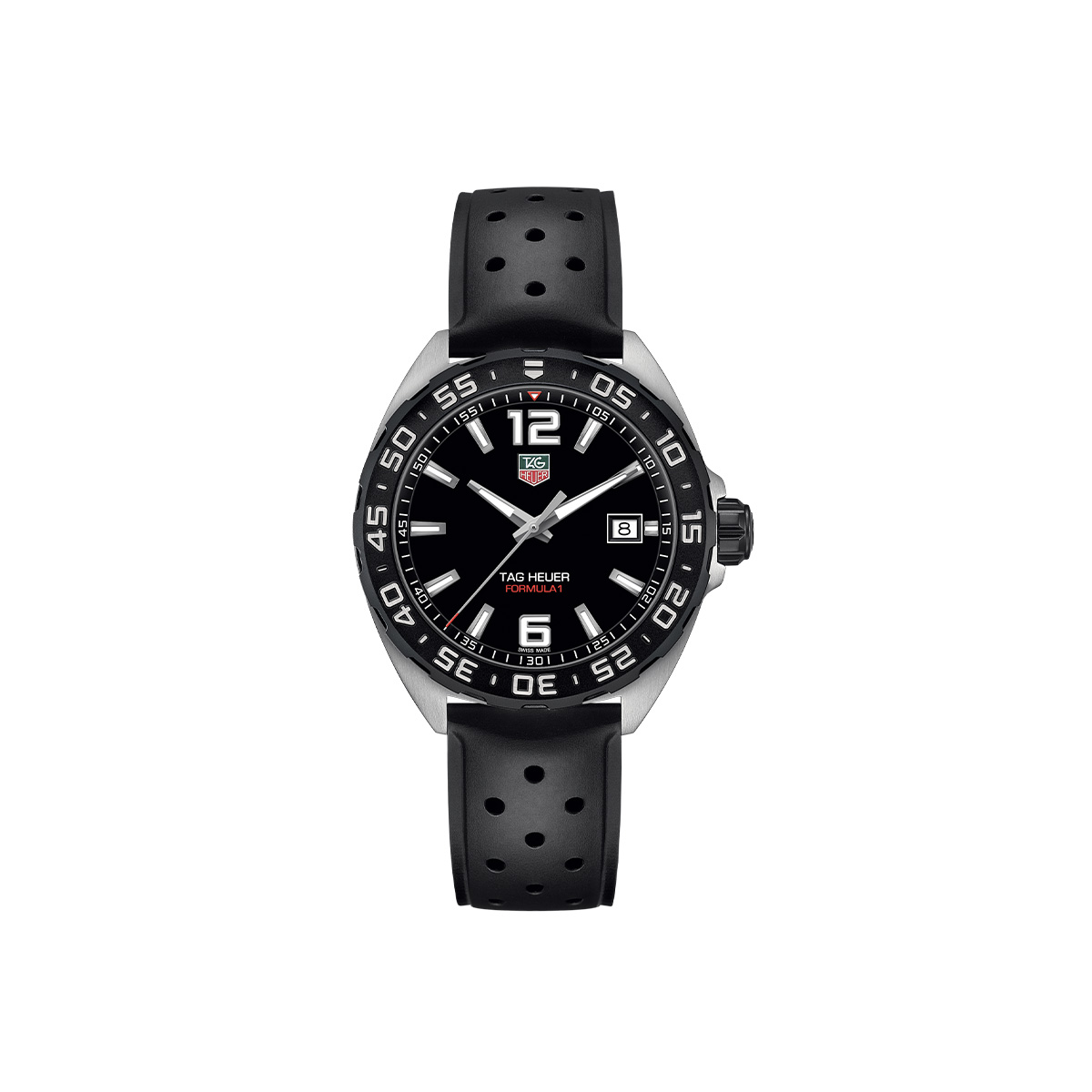 Dit TAG Heuer horloge behoort tot de TAG Heuer Formula 1 collectie. 
Referentienummer: WAZ1110.FT8023
Caliber: Quartz
