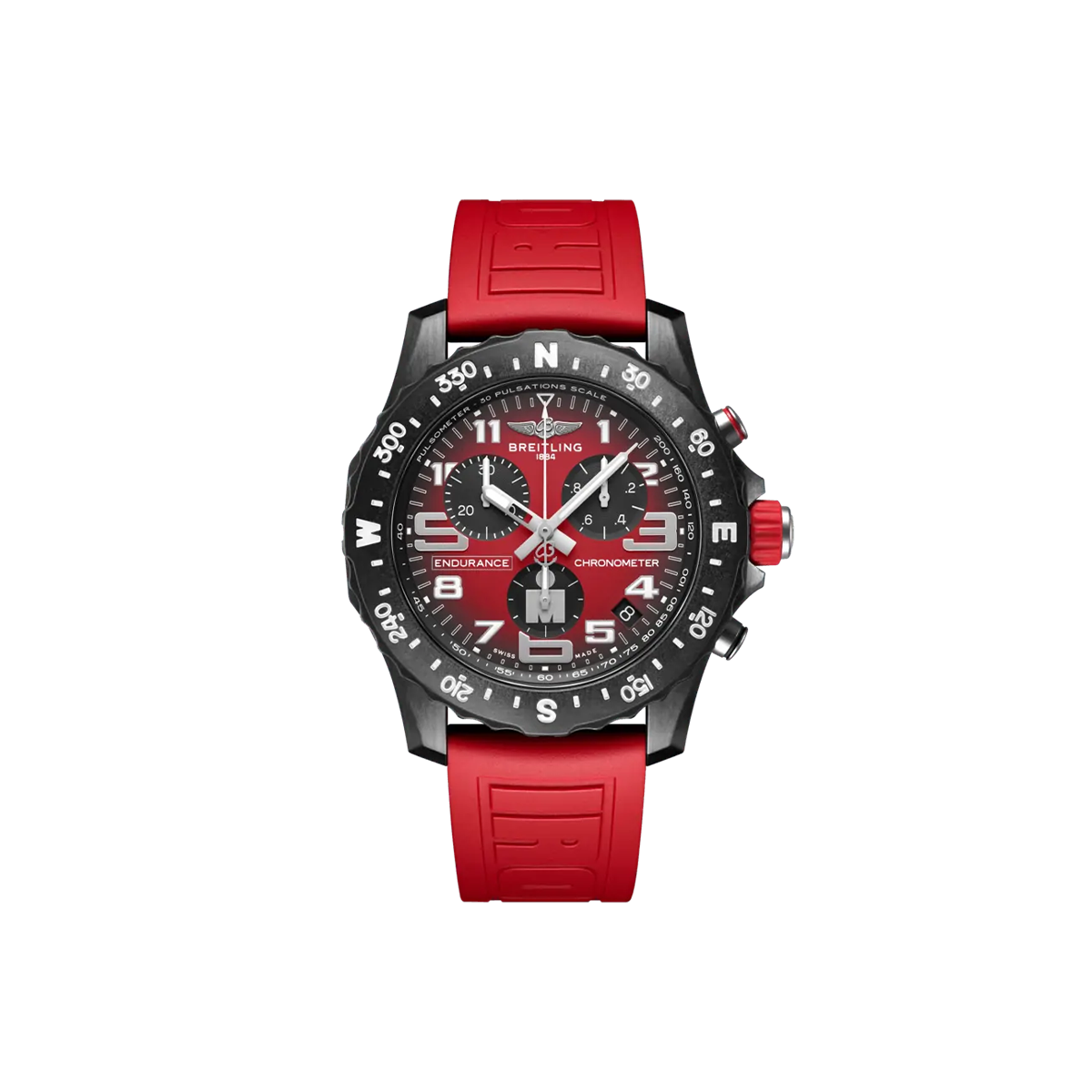Dit Breitling horloge behoort tot de Breitling Professional collectie. 
Referentienummer: X823109A1K1S1
Caliber: Breitling 82
