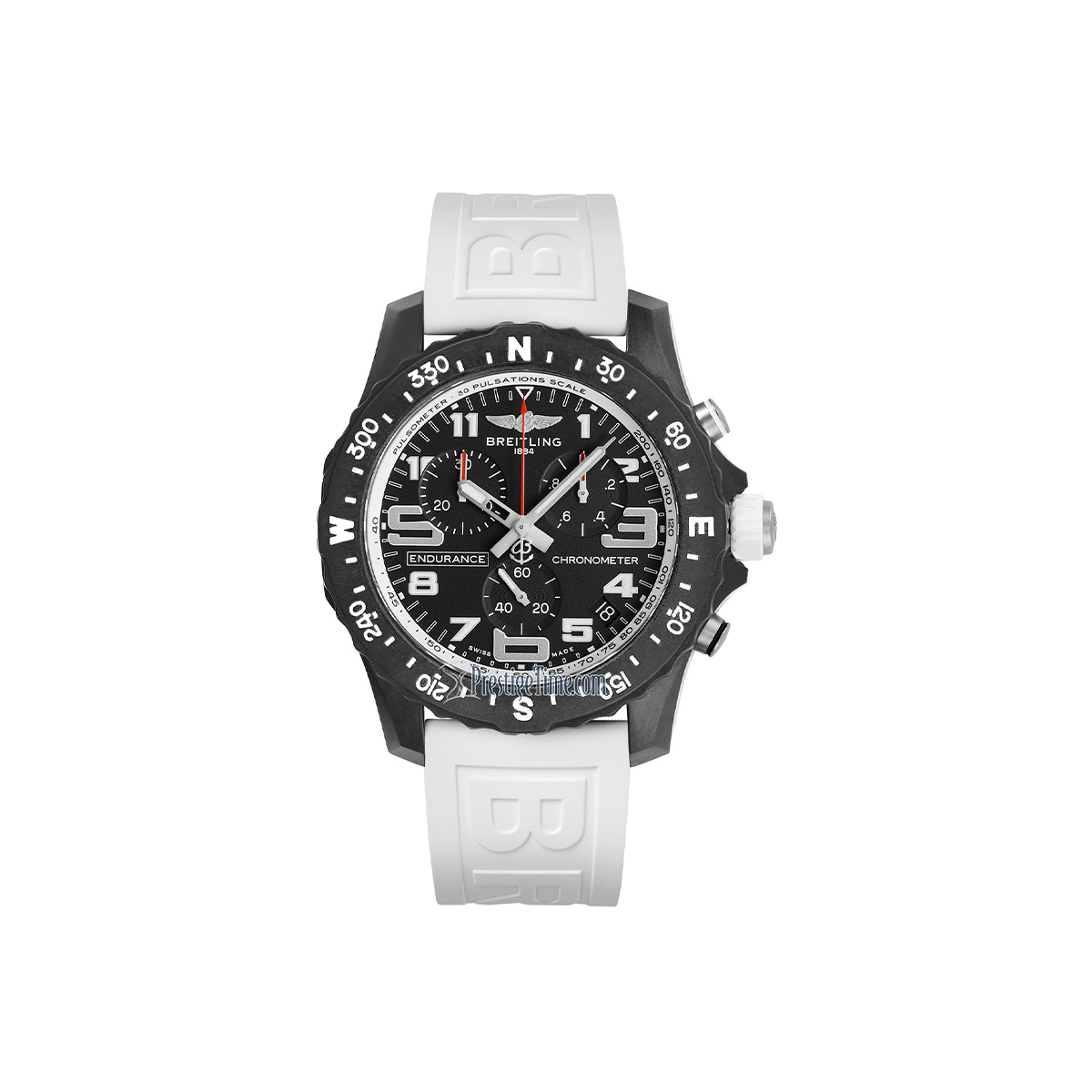 Dit Breitling horloge behoort tot de Breitling Professional collectie. 
Referentienummer: X82310A71B1S1
Caliber: Breitling 82