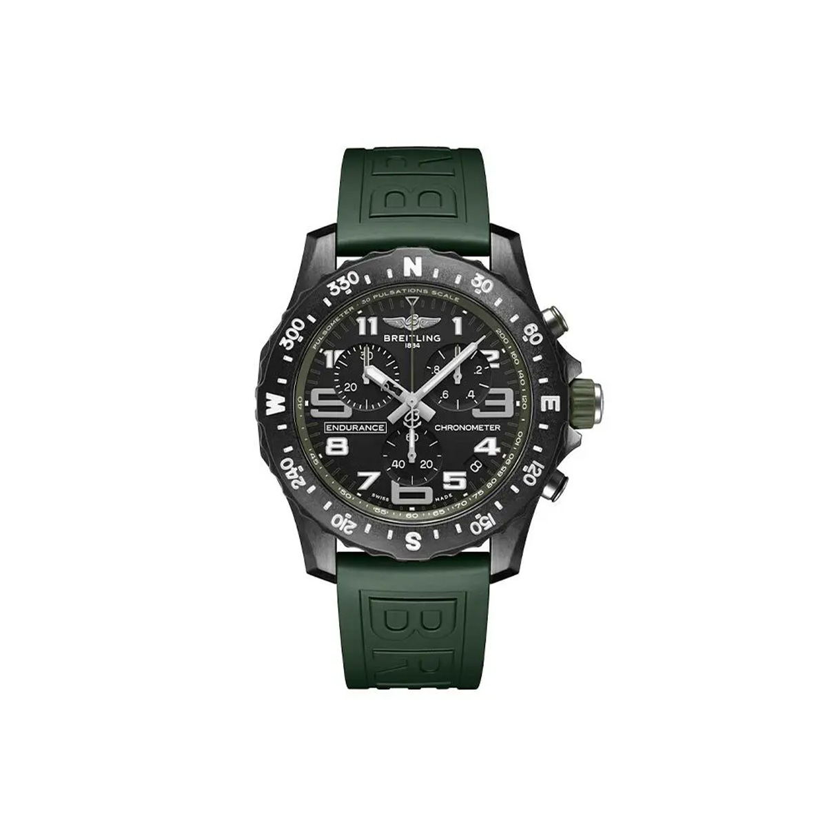 Dit Breitling horloge behoort tot de Breitling Professional collectie. 
Referentienummer: X82310D31B1S1
Caliber: Breitling 82
