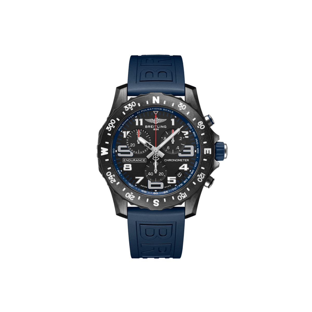 Dit Breitling horloge behoort tot de Breitling Professional collectie. 
Referentienummer: X82310D51B1S1
Caliber: Breitling 82
