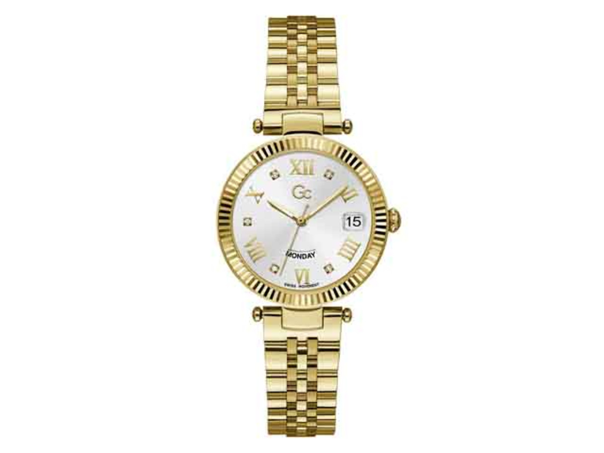 Goudkleurig dameshorloge van GC Watches