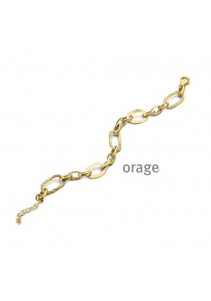 Armband verguld geel goud