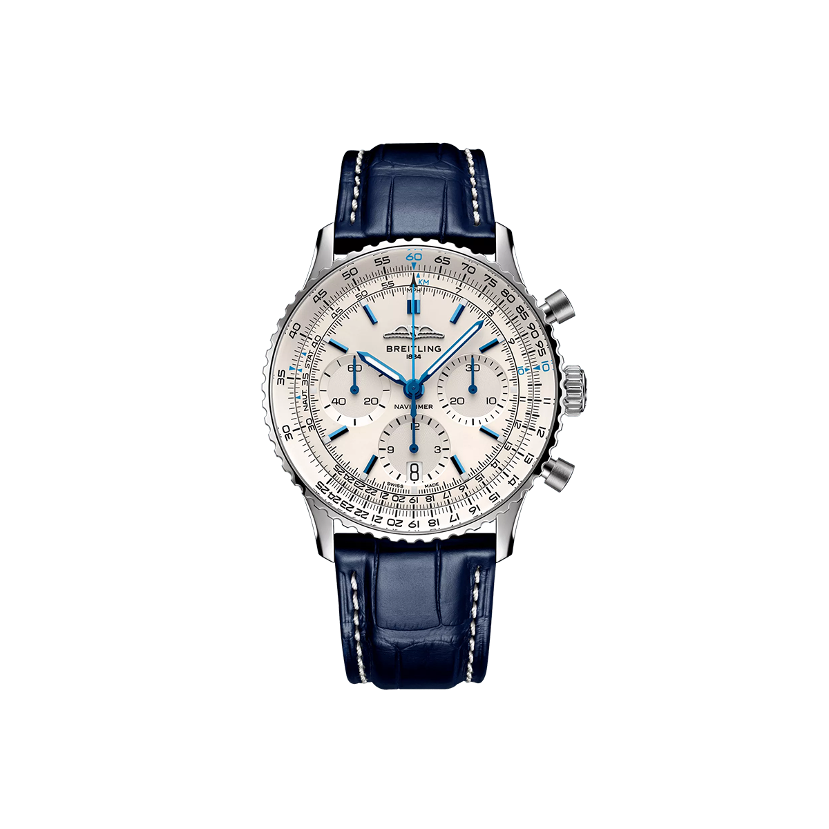 Dit Breitling horloge behoort tot de Breitling Navitimer collectie. 
Referentienummer: AB0139A71G1P1
Caliber: Breitling 01 (Manufacture)
