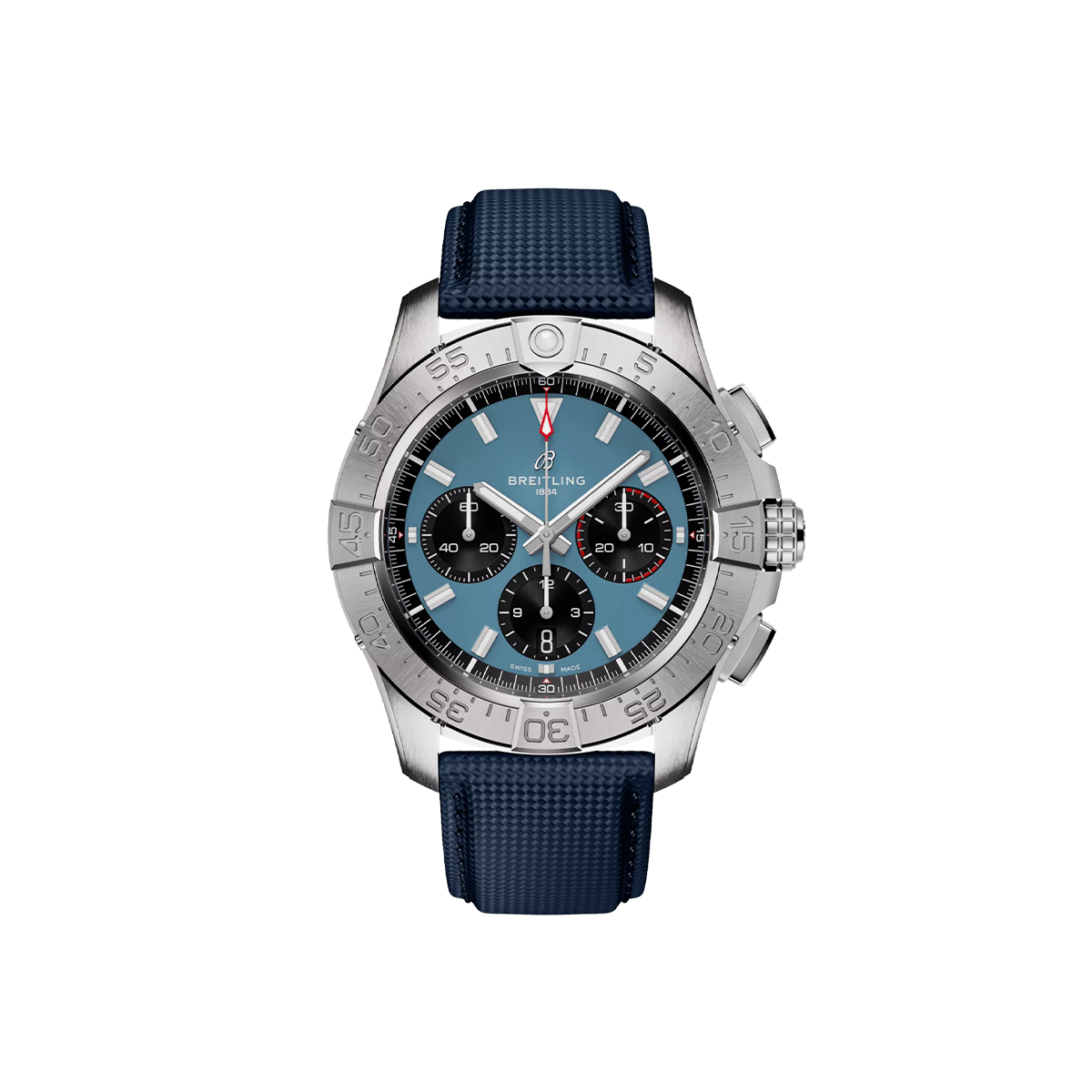 Dit Breitling horloge behoort tot de Breitling Avenger collectie. 
Referentienummer: AB0147101C1X1
Caliber: Breitling 01 (Manufacture)

