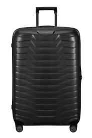 Ontdek een nieuwe manier van reizen met Proxis, de koffer voor topprestaties. De schalen zijn vervaardigd uit Roxkin™, een exclusief materiaal uit meerdere lagen dat Samsonite zelf heeft ontwikkeld. Het neemt opnieuw zijn oorspronkelijke vorm aan en is opvallend stevig, veerkrachtig en licht. De koffer springt in het oog door zijn geraffineerde design en is speciaal ontworpen om aan al jouw behoeften te voldoen. Als je voor Proxis kiest, profiteer je met het nieuwe wecare programma van Samsonite bovendien van uitstekende ondersteuning en fantastische voordelen tijdens én na de garantieperiode. SPECIFICATIES Garantie 10 jaar beperkte wereldwijde garantie Model Spinner (4 wielen) Kleur Zwart Materiaal Roxkin™ (Polypropylene) Afmetingen 75 x 51 x 31 cm Volume 98 L In Europa vervaardigd Ja BUITENKANT Categorie Hard Slot TSA Ritsen Ja Handvatten Bovenhandvat(ten), zijhandvat(ten) & bodemhandvat(ten) Trekstang Dubbele trekstang Wielen 4 wielen Type wielen Soepele wielen zorgen voor extra comfort tijdens het reizen Adreslabel Personaliseer jouw koffer met de personalisatie tag BINNENKANT Onderste compartiment bodem compartiment met tussenschot en inpak riemen Bovenste compartiment Ja Tussenschot In bovenste & onderste compartiment, met zak Inpak riemen Ja