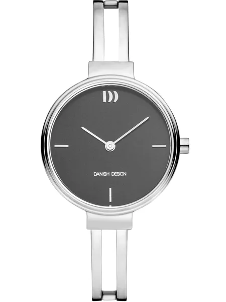 De DANISH DESIGN HORLOGE IV64Q1265 is een elegante dameshorloge met een analoge wijzerplaat en een quartz uurwerk. De zilverkleurige ronde kast van roestvrij staal heeft een grijze wijzerplaat met strepen als index. De horloge is waterbestendig (3 ATM) en nikkelvrij. Het grijze roestvrijstalen bandje maakt het compleet. Perfect voor een stijlvolle, dagelijkse look.