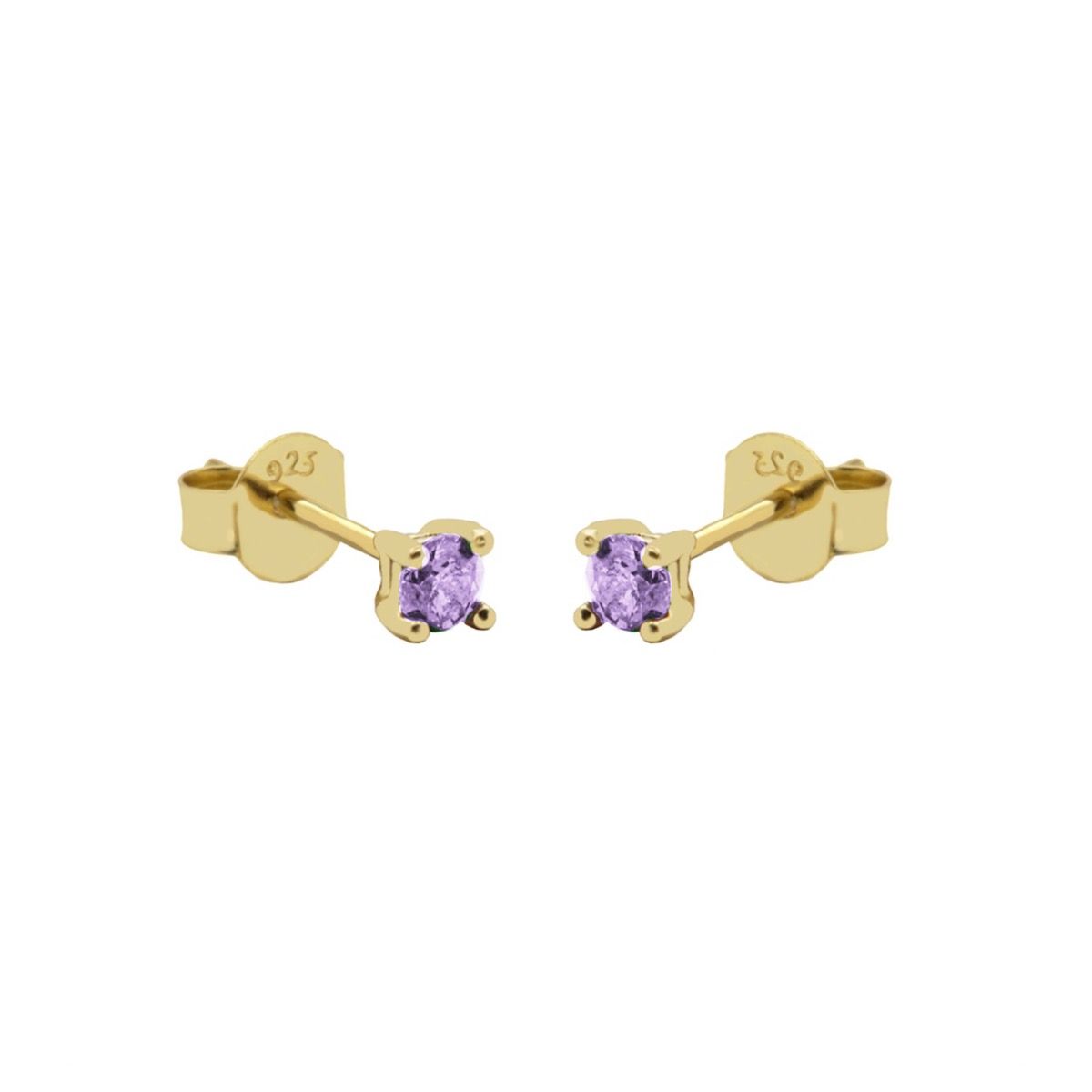 Dit zijn onze 2MM Zirconia Oorstekers. De oorbellen zijn verkrijgbaar in 925 sterling zilver of met een 14K gouden of rosegouden plating.