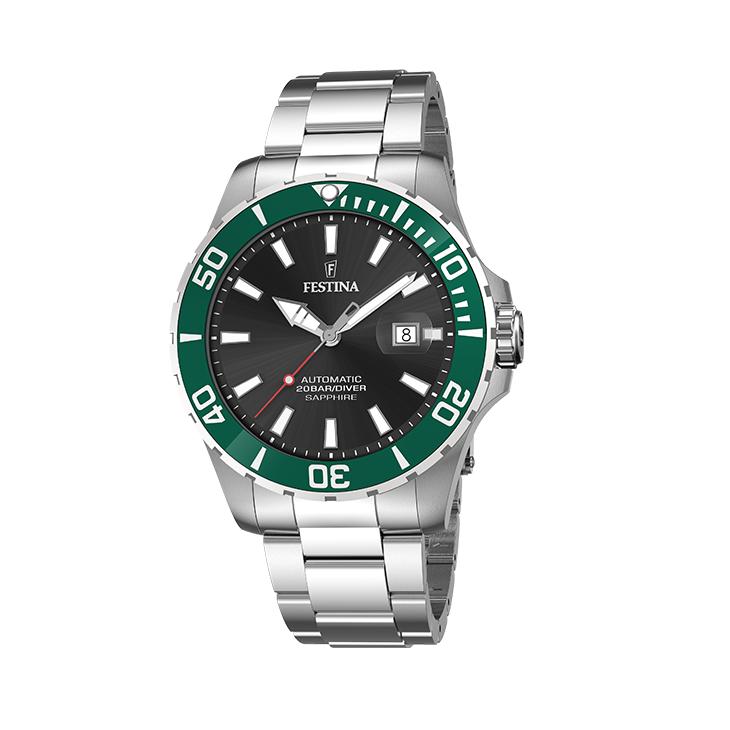 Festina - Automaat. Saffierglas. 200m WR - F20531/2