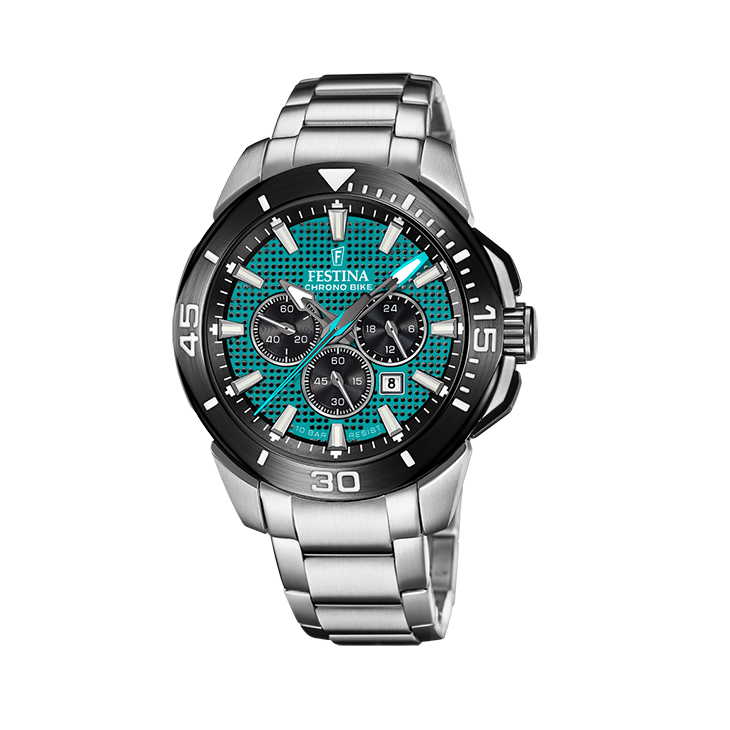 Festina - Chrono Bike. Quartz Chronograaf. Mineraalglas 100m WR - F20641/3